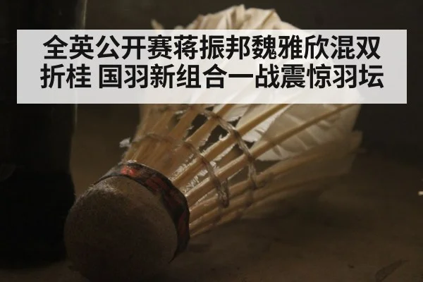 全英公开赛蒋振邦魏雅欣混双折桂 国羽新组合一战震惊羽坛